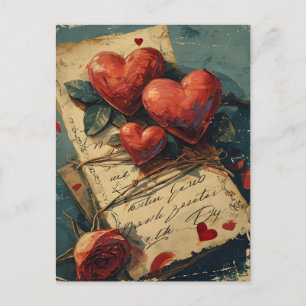 Carte Postale Saint Valentin vintage
