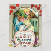 Carte Postale Saint Valentin vintage (Devant)