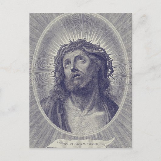 Carte Postale Saint Visage de Jésus (Devant)