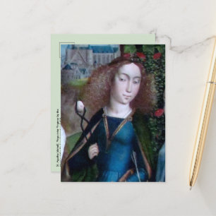 Carte Postale Sainte Agathe de Sicile (détail; M 070)