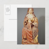 Carte Postale Sainte-Anne, la Vierge et l'Enfant, (Devant / Derrière)