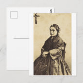 Carte Postale Sainte Bernadette Soubirous Beaux-Arts (Devant / Derrière)