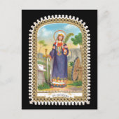 Carte Postale Sainte Catherine d'Alexandrie dans le poste de pre (Devant)