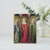 Carte Postale Sainte Catherine d'Alexandrie, Sainte Marie (Debout devant)