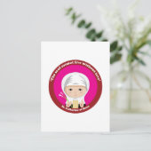 Carte Postale Sainte-Catherine de Sienne (Debout devant)