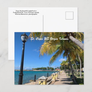 Carte Postale Sainte-Croix Îles Vierges américaines Frederiksted