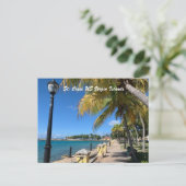 Carte Postale Sainte-Croix Îles Vierges américaines Frederiksted (Debout devant)