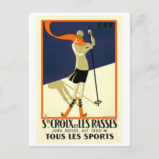 Carte Postale Sainte Croix Les Rasses (Devant)