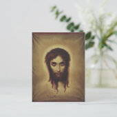 Carte Postale Sainte Face de Jésus Christ (Debout devant)
