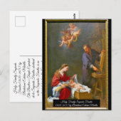 Carte Postale Sainte Famille (Devant / Derrière)