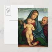 Carte Postale Sainte Famille (Devant / Derrière)