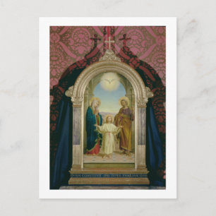 Carte Postale Sainte Famille, 1898 (tempera sur panneau)