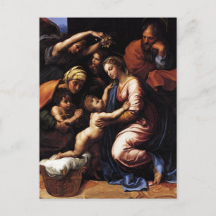 Carte Postale Sainte Famille de Raphaël