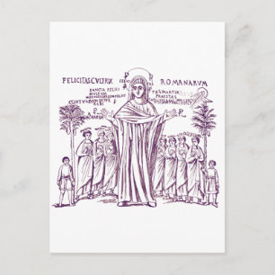 Carte Postale Sainte Félicité de Rome et sept fils