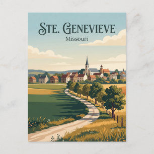 Carte Postale Sainte-Geneviève Missouri