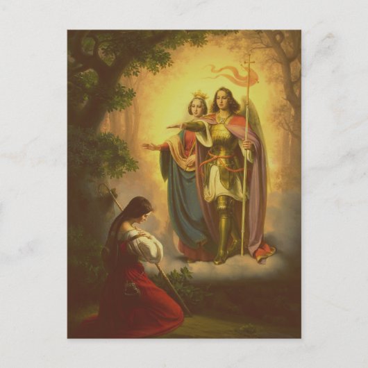 Carte postale Sainte Jeanne d'Arc (Devant)