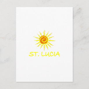 Carte Postale Sainte-Lucie