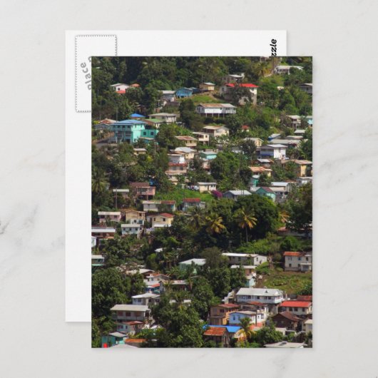 Carte Postale Sainte-Lucie (Devant / Derrière)