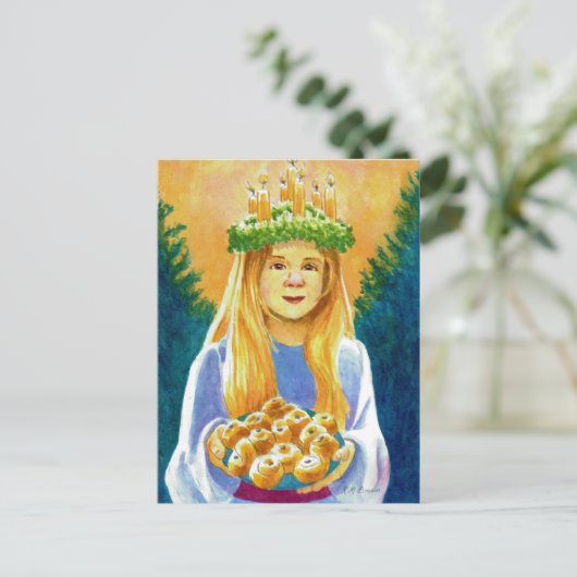 Carte Postale Sainte-Lucie (Debout devant)