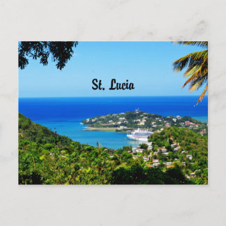 Carte Postale Sainte-Lucie