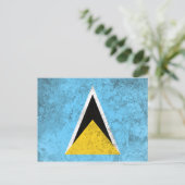 Carte Postale Sainte-Lucie (Debout devant)