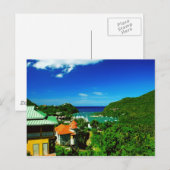 Carte Postale Sainte-Lucie (Devant / Derrière)