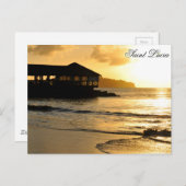 Carte Postale Sainte-Lucie (Devant / Derrière)