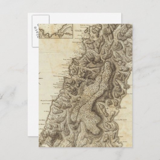 Carte Postale Sainte-Lucie (Devant / Derrière)