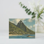 Carte Postale Sainte-Lucie (2) (Debout devant)