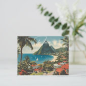 Carte Postale Sainte-Lucie (4) (Debout devant)
