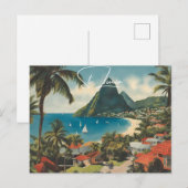 Carte Postale Sainte-Lucie (4) (Devant / Derrière)