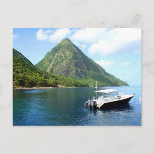Carte Postale Sainte-Lucie Pitons