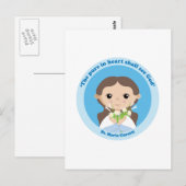 Carte Postale Sainte-Maria Goretti (Devant / Derrière)