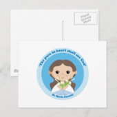 Carte Postale Sainte-Maria Goretti (Devant / Derrière)