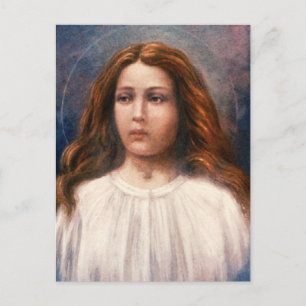 Carte Postale Sainte Maria Goretti Vierge Martyre
