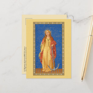 Carte postale Sainte-Philomène avec ancre (SNV 051