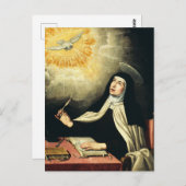 Carte Postale Sainte Thérèse d'Avila (Devant / Derrière)