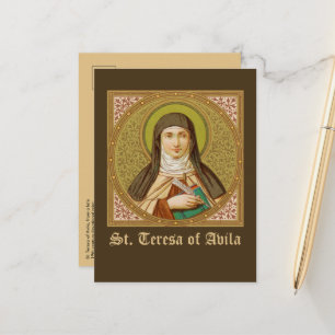 Carte Postale Sainte Thérèse d'Avila (SNV 27) (SquareImage) Hori