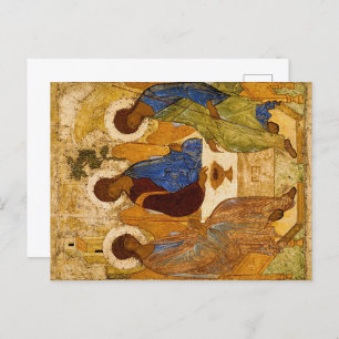 Carte Postale Sainte Trinité par Andrey Rublev