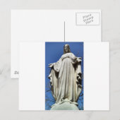 Carte Postale Sainte Vierge Marie (Devant / Derrière)