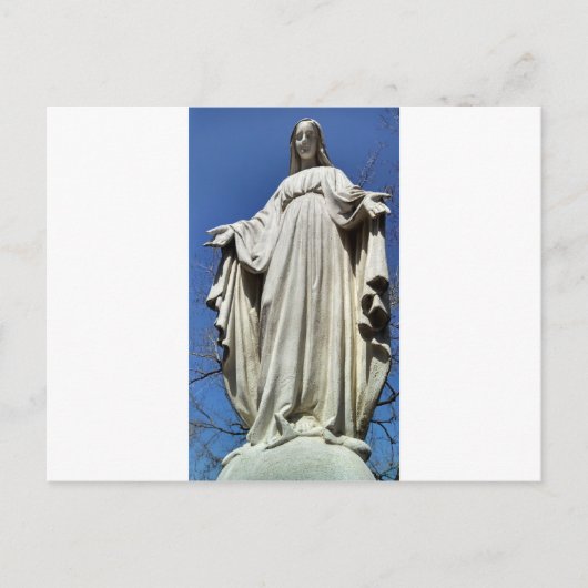 Carte Postale Sainte Vierge Marie (Devant)