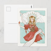 Carte postale Saintly Pure of Heart (Devant / Derrière)