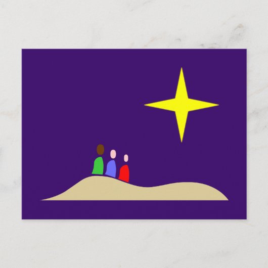 Carte Postale Saints Trois Rois de la Three Wise (Devant)