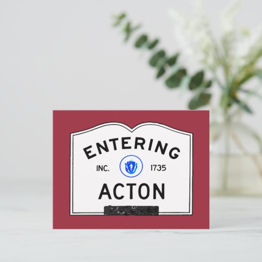 Carte Postale Saisie d'action (Debout devant)