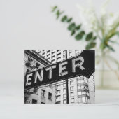 Carte Postale Saisir l'illustration typographique de l'empreinte (Debout devant)