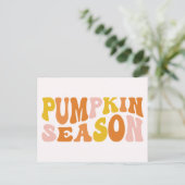 Carte Postale Saison citrouille (Debout devant)