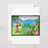 Carte Postale Saison de chasse à la vache Funny Tee - shirt Mugs (Devant / Derrière)