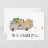 Carte Postale Saison de don de panier (Devant / Derrière)