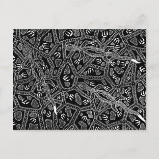 Carte Postale Saison de la mousson de Barni