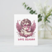 Carte Postale Saison de l'amour de la Saint-Valentin (Debout devant)